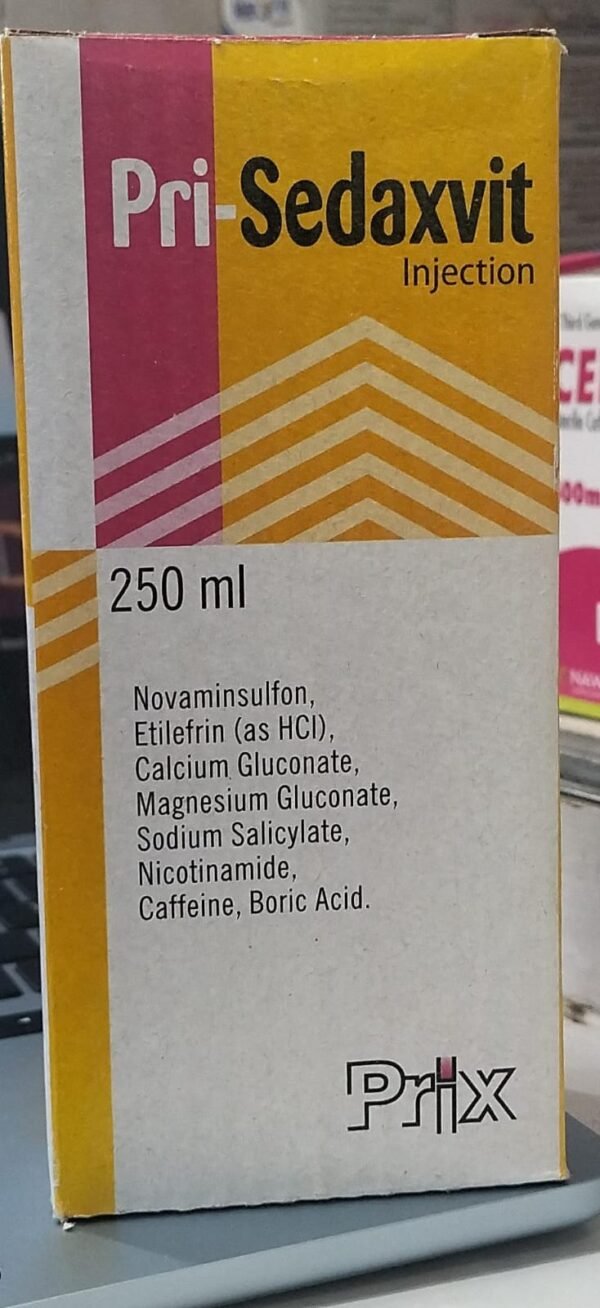 pri sedaxvit injection