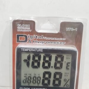 digital thermometer and hy groometer