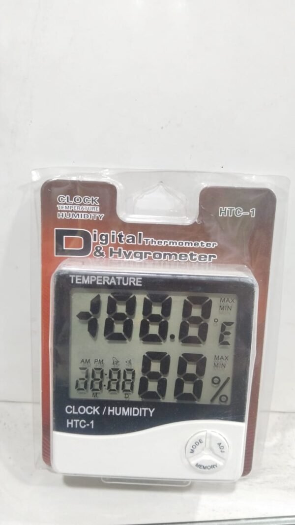 digital thermometer and hy groometer